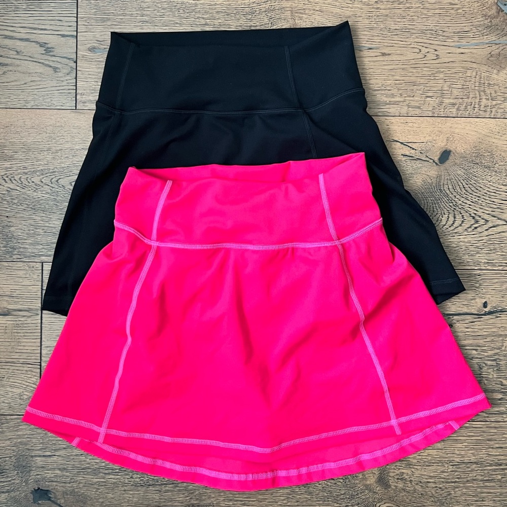 J. Crew CloudStretch high-rise sports skirts set of two XS